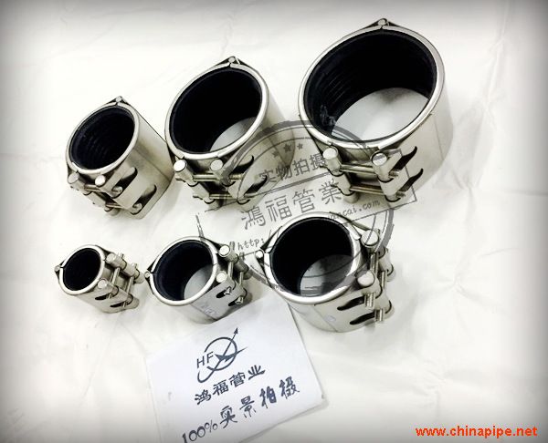 不銹鋼管道連接器哈夫節(jié)